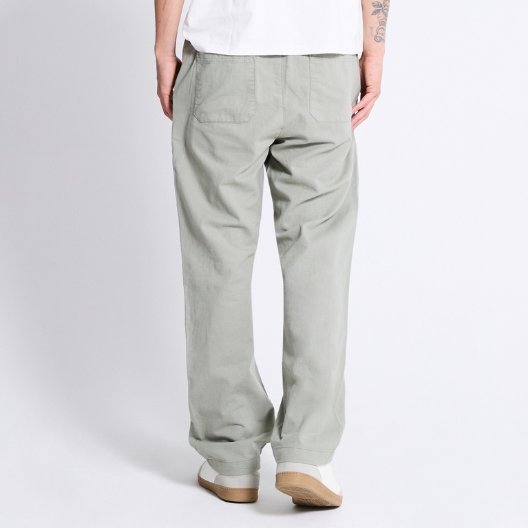 Linen blend pants "Ludvig" Green 1